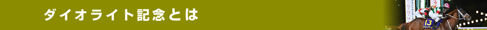 ダイオライト記念とは？
