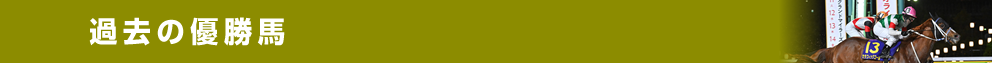 過去の優勝馬